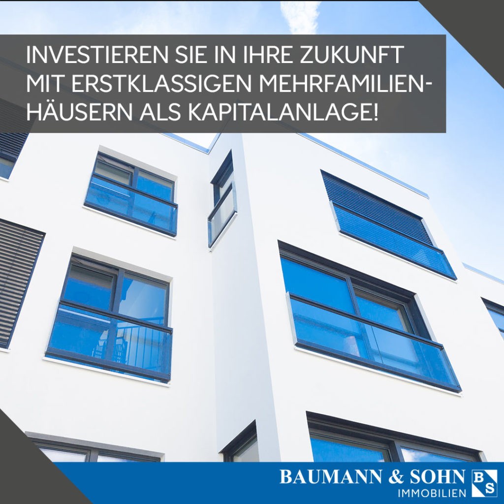 Investieren Sie in Ihre Zukunft mit erstklassigen Mehr­familien­häusern als Kapitalanlage!